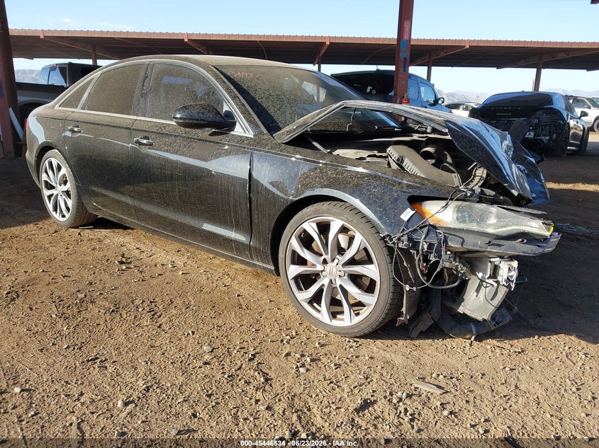 2014 Audi A6 VIN WAUDFAFC5EN136932 IAAI salvage auction — FRONT END, Salvage (Arizona), sold $325 on 2026-07-28 (photo 1)