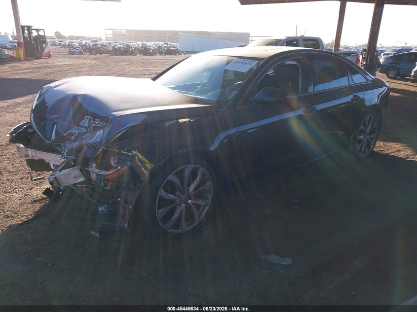 2014 Audi A6 VIN WAUDFAFC5EN136932 IAAI salvage auction — FRONT END, Salvage (Arizona), sold $325 on 2026-07-28 (photo 2)