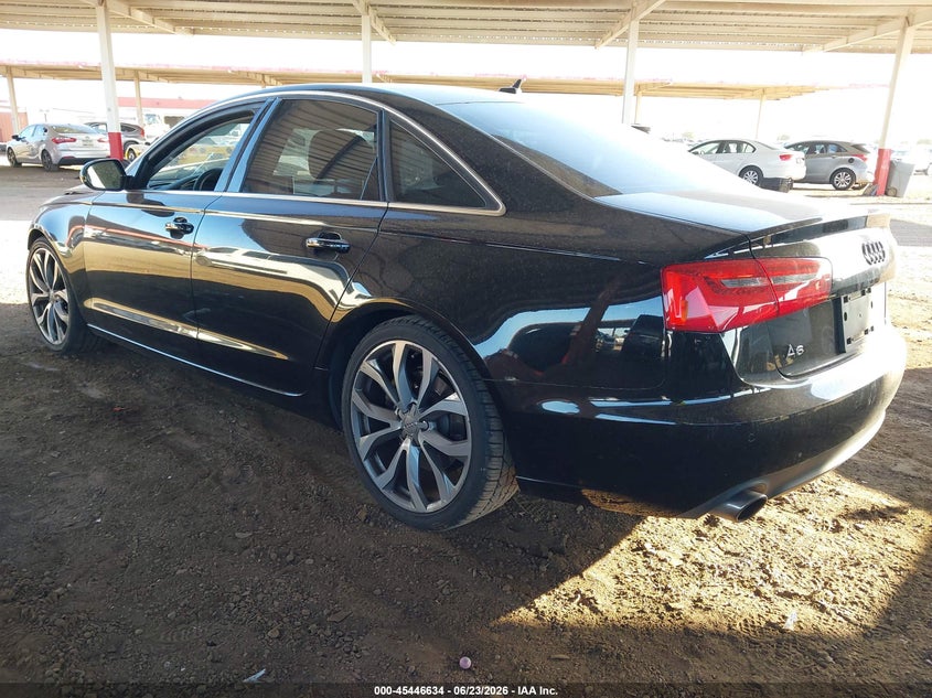 2014 Audi A6 VIN WAUDFAFC5EN136932 IAAI salvage auction — FRONT END, Salvage (Arizona), sold $325 on 2026-07-28 (photo 3)