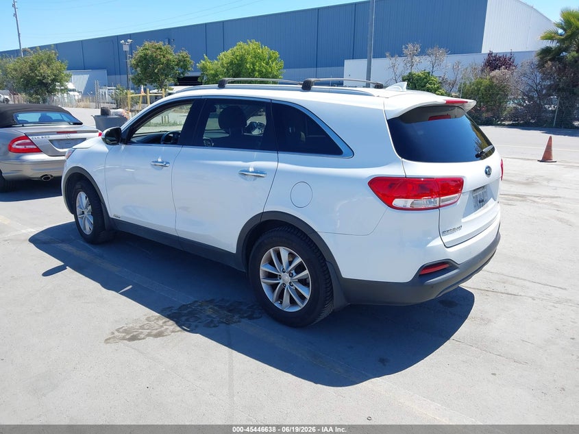2018 Kia Sorento VIN 5XYPGDA39JG406851 IAAI salvage auction — NORMAL WEAR, Clear - Dealer Only (California), sold $3,025 on 2026-07-29 (photo 3)