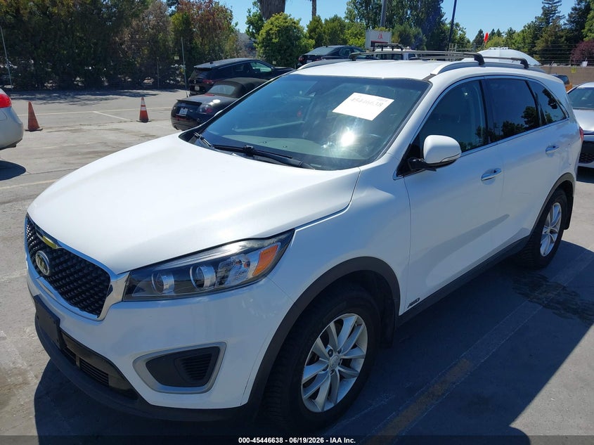 2018 Kia Sorento VIN 5XYPGDA39JG406851 IAAI salvage auction — NORMAL WEAR, Clear - Dealer Only (California), sold $3,025 on 2026-07-29 (photo 6)