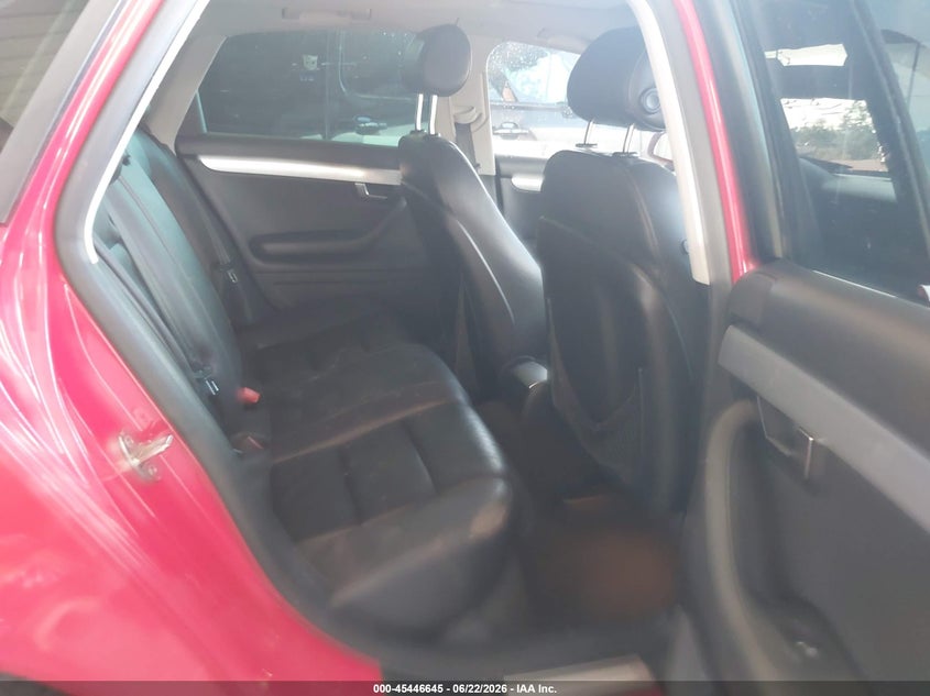 2008 Audi A4 VIN WAUAF78E38A051314 IAAI salvage auction — FRONT END, Rebuildable (Florida), sold $575 on 2026-07-07 (photo 8)