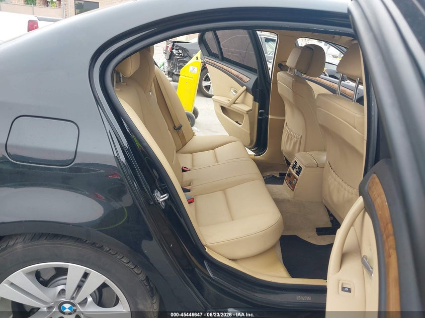 2010 BMW 5er VIN WBANU5C54AC129290 IAAI salvage auction — FRONT END, Salvage (California), sold $800 on 2026-07-13 (photo 8)