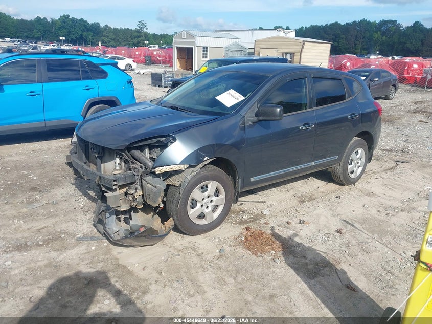 2014 Nissan Rogue VIN JN8AS5MT2EW603136 IAAI salvage auction — FRONT END, Salvage (Georgia), sold $700 on 2026-07-31 (photo 2)