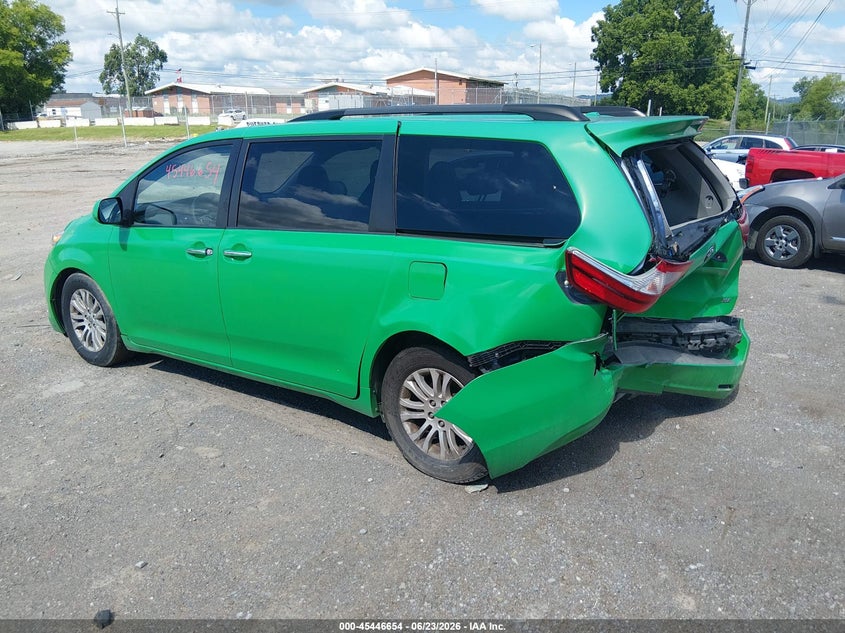 2015 Toyota Sienna VIN 5TDYK3DC6FS656521 IAAI salvage auction — REAR END, Salvage (Tennessee), sold $2,750 on 2026-07-23 (photo 3)