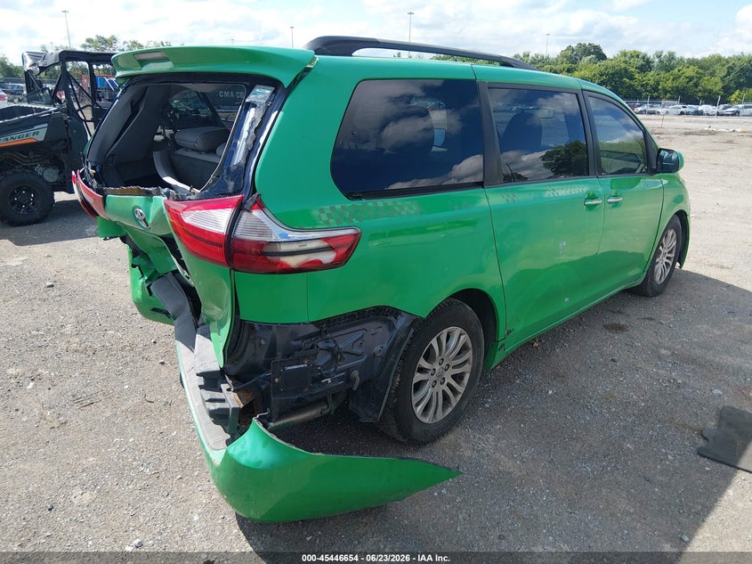 2015 Toyota Sienna VIN 5TDYK3DC6FS656521 IAAI salvage auction — REAR END, Salvage (Tennessee), sold $2,750 on 2026-07-23 (photo 4)