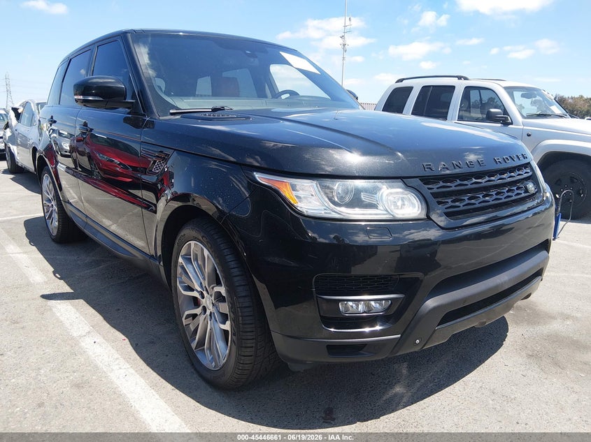 2015 Land rover Range rover sport VIN SALWR2TF3FA534097 IAAI salvage auction — REPOSSESSION, Clear - Dealer Only (California), sold $4,150 on 2026-07-09 (photo 1)