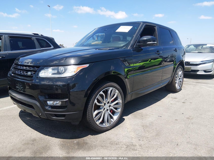 2015 Land rover Range rover sport VIN SALWR2TF3FA534097 IAAI salvage auction — REPOSSESSION, Clear - Dealer Only (California), sold $4,150 on 2026-07-09 (photo 2)