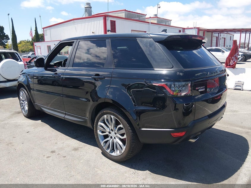 2015 Land rover Range rover sport VIN SALWR2TF3FA534097 IAAI salvage auction — REPOSSESSION, Clear - Dealer Only (California), sold $4,150 on 2026-07-09 (photo 3)