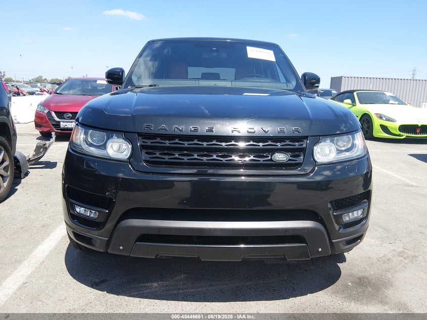 2015 Land rover Range rover sport VIN SALWR2TF3FA534097 IAAI salvage auction — REPOSSESSION, Clear - Dealer Only (California), sold $4,150 on 2026-07-09 (photo 6)