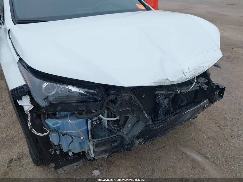 2016 Lexus Nx VIN JTJBARBZ8G2075661 IAAI salvage auction — FRONT END, Clear (Oklahoma), sold $9,200 on 2026-08-01 (photo 6)