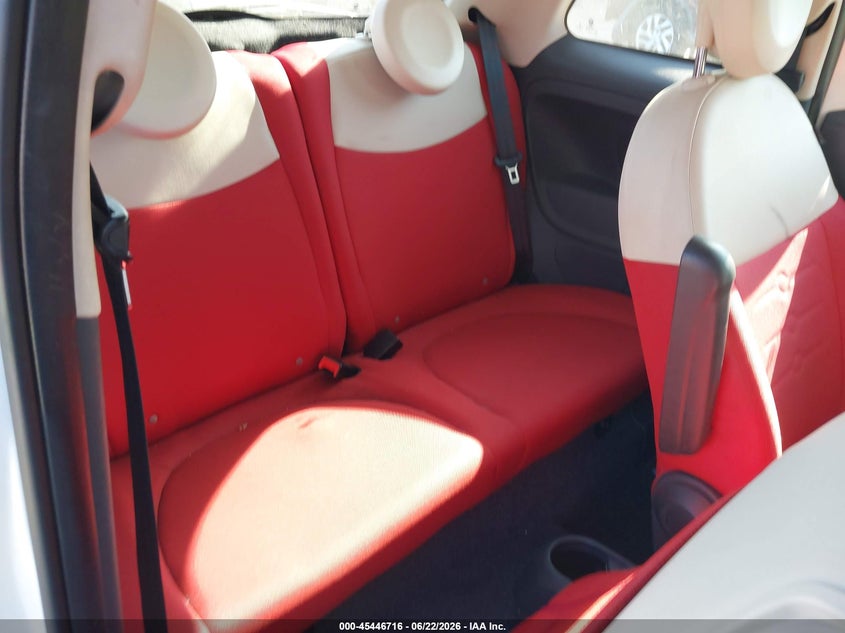 2015 Fiat 500 VIN 3C3CFFAR1FT545328 IAAI salvage auction — SIDE, Salvage (California), sold $925 on 2026-08-16 (photo 8)