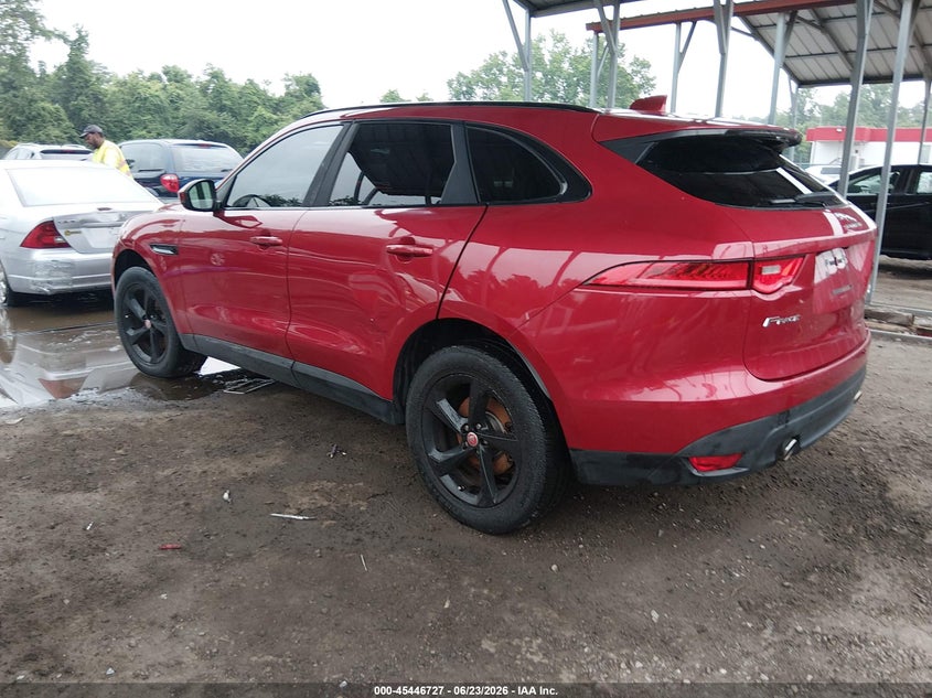 2017 Jaguar F-pace VIN SADCJ2BV6HA894028 IAAI salvage auction — LEFT & RIGHT, Salvage - Greater Than 75% (Maryland), sold $3,050 on 2026-07-16 (photo 3)