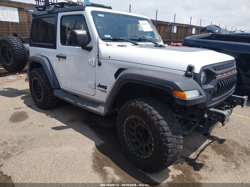 2021 Jeep Wrangler / VIN 1C4GJXAN1MW756650 — IAAI salvage auction photo