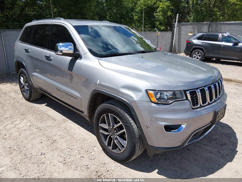 2020 Jeep Grand cherokee VIN 1C4RJFBG2LC263126 IAAI salvage auction — LEFT FRONT, Salvage Title, sold $7,125 on 2026-07-29 (photo 1)