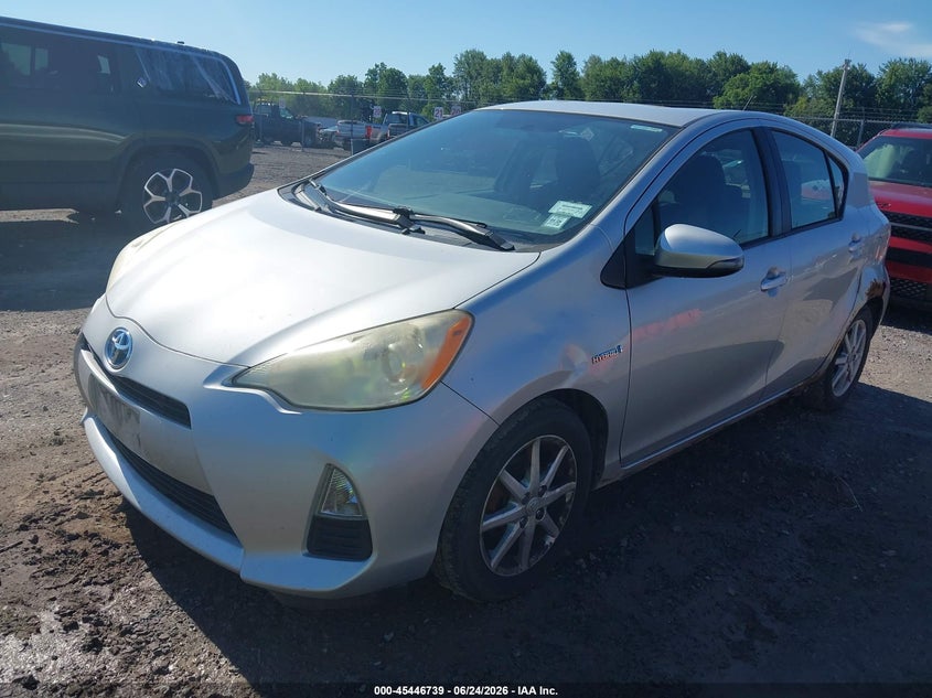 2014 Toyota Prius c VIN JTDKDTB3XE1060777 IAAI salvage auction — NORMAL WEAR, Clear (New York), sold $1,000 on 2026-07-23 (photo 2)