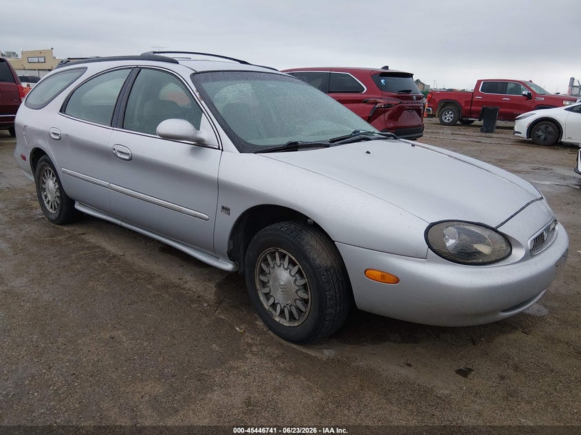 1998 Mercury Sable VIN 1MEFM58S4WA608350 IAAI salvage auction — NORMAL WEAR, Clear (Kansas), sold $250 on 2026-07-10 (photo 1)