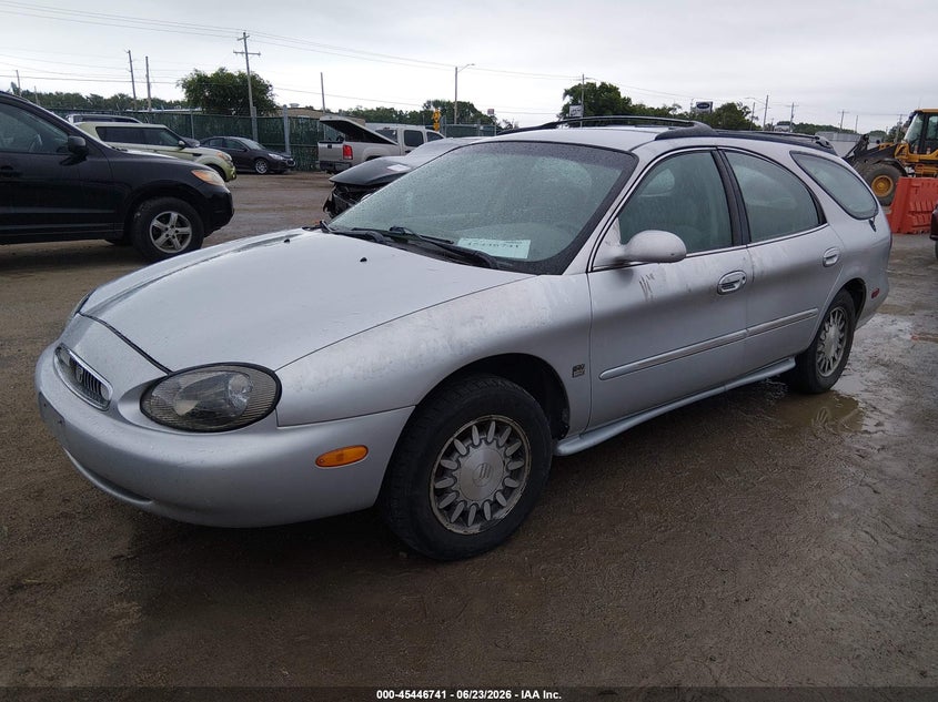 1998 Mercury Sable VIN 1MEFM58S4WA608350 IAAI salvage auction — NORMAL WEAR, Clear (Kansas), sold $250 on 2026-07-10 (photo 2)