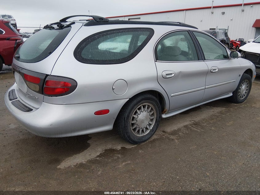1998 Mercury Sable VIN 1MEFM58S4WA608350 IAAI salvage auction — NORMAL WEAR, Clear (Kansas), sold $250 on 2026-07-10 (photo 4)