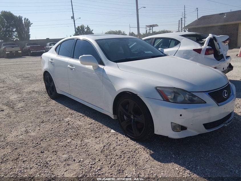 2007 Lexus Is 350 VIN JTHBE262372010873 IAAI salvage auction — SIDE, Repossessed (Missouri), sold $500 on 2026-07-20 (photo 1)