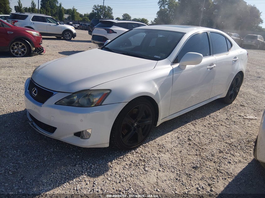 2007 Lexus Is 350 VIN JTHBE262372010873 IAAI salvage auction — SIDE, Repossessed (Missouri), sold $500 on 2026-07-20 (photo 2)