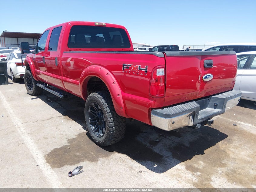 2011 Ford F-550 super duty VIN 1FT7W2B67BEC81570 IAAI salvage auction — REAR END, Nrc Lienholder Repossession Paperwork (Texas), sold $4,200 on 2026-07-08 (photo 3)