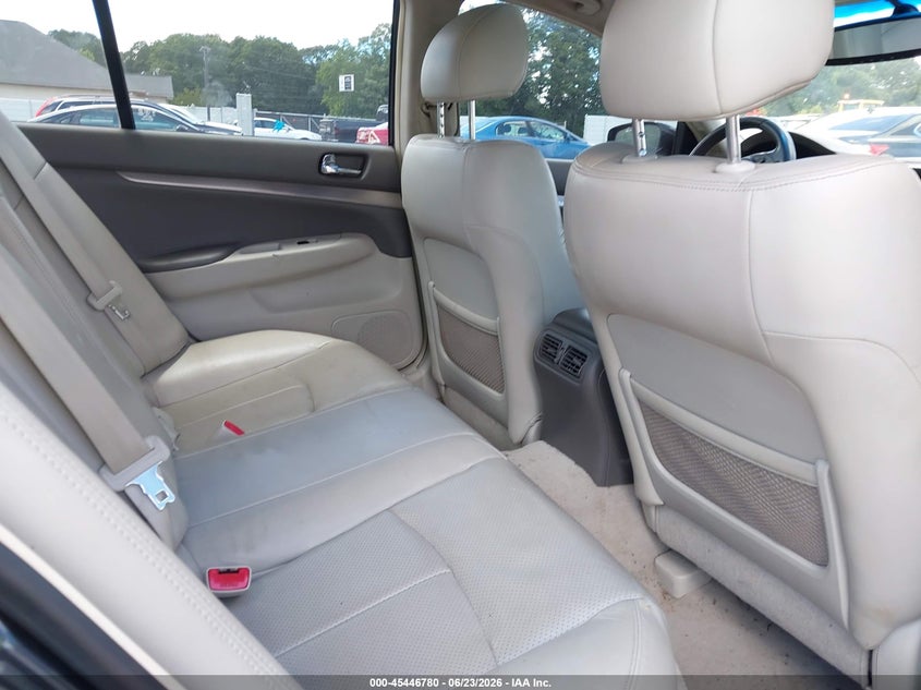 2012 Infiniti G VIN JN1CV6AP1CM930809 IAAI salvage auction — FRONT END, Salvage Title, sold $25 on 2026-07-29 (photo 8)