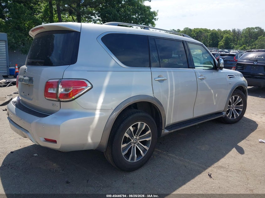 2017 Nissan Armada VIN JN8AY2NC6H9502955 IAAI salvage auction — LEFT FRONT, Mv-907A (New York), sold $6,000 on 2026-07-28 (photo 4)