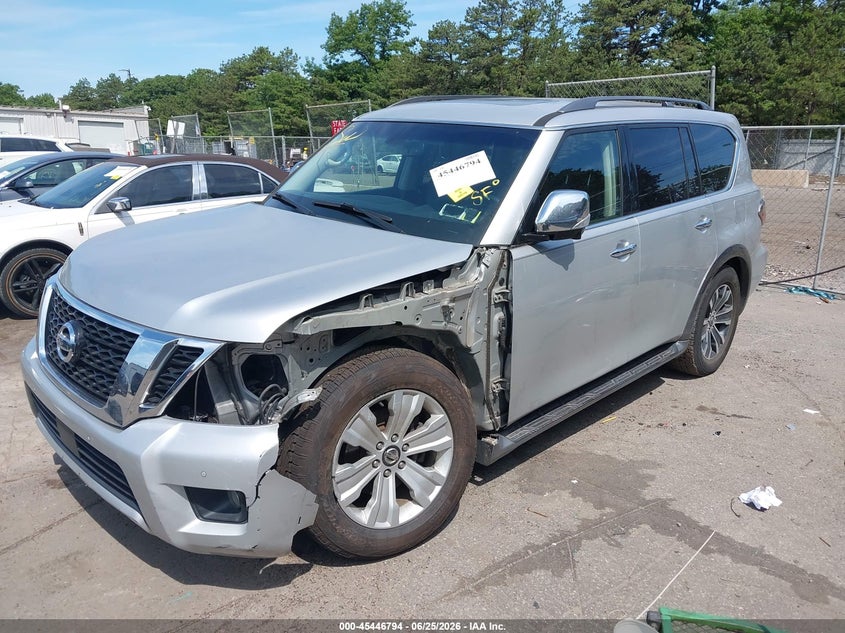 2017 Nissan Armada VIN JN8AY2NC6H9502955 IAAI salvage auction — LEFT FRONT, Mv-907A (New York), sold $6,000 on 2026-07-28 (photo 6)