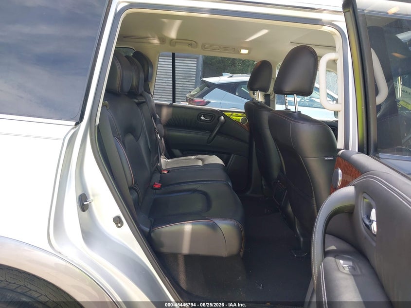 2017 Nissan Armada VIN JN8AY2NC6H9502955 IAAI salvage auction — LEFT FRONT, Mv-907A (New York), sold $6,000 on 2026-07-28 (photo 8)