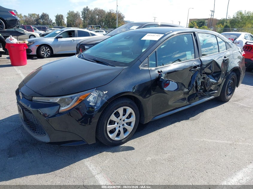 2020 Toyota Corolla VIN 5YFEPRAE8LP103788 IAAI salvage auction — LEFT SIDE, Salvage Title, sold $4,700 on 2026-07-23 (photo 2)