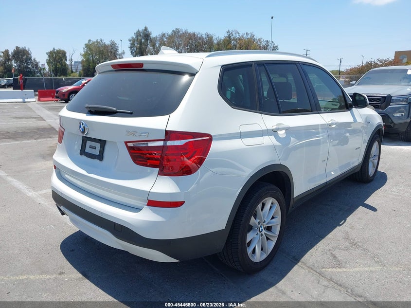 2017 BMW X3 VIN 5UXWZ7C33H0X43373 IAAI salvage auction — FRONT END, Salvage (California), sold $3,000 on 2026-07-09 (photo 4)
