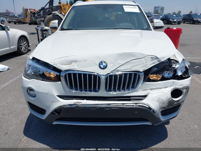 2017 BMW X3 VIN 5UXWZ7C33H0X43373 IAAI salvage auction — FRONT END, Salvage (California), sold $3,000 on 2026-07-09 (photo 6)