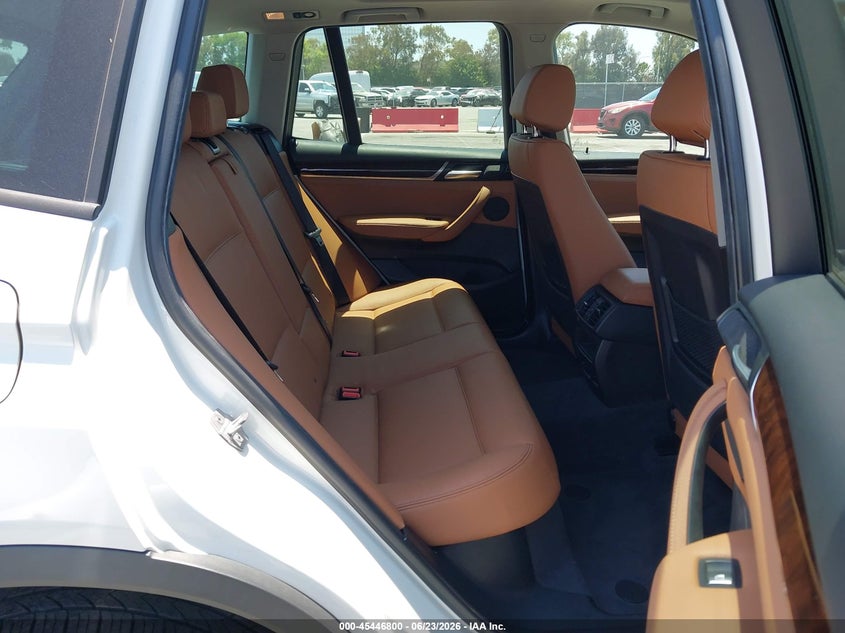 2017 BMW X3 VIN 5UXWZ7C33H0X43373 IAAI salvage auction — FRONT END, Salvage (California), sold $3,000 on 2026-07-09 (photo 8)