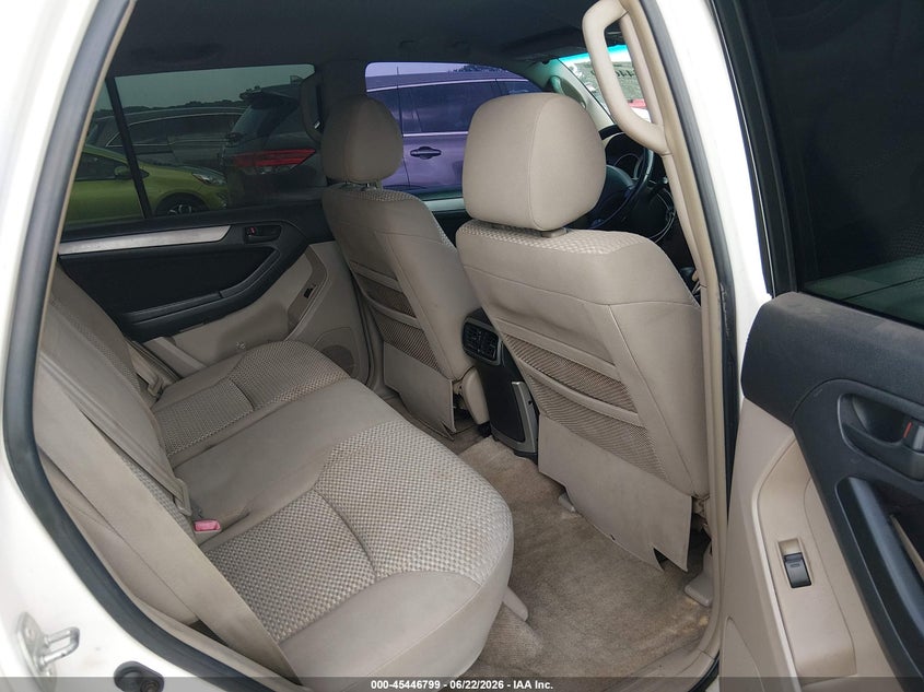 2006 Toyota 4runner VIN JTEZU14R368054828 IAAI salvage auction — LEFT REAR, Salvage (Texas), sold $3,850 on 2026-07-14 (photo 8)