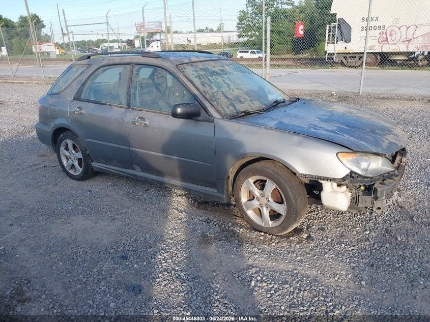 2006 Subaru Impreza VIN JF1GG67676H821698 IAAI salvage auction — NORMAL WEAR, Clear (North Carolina), sold $100 on 2026-07-31 (photo 1)