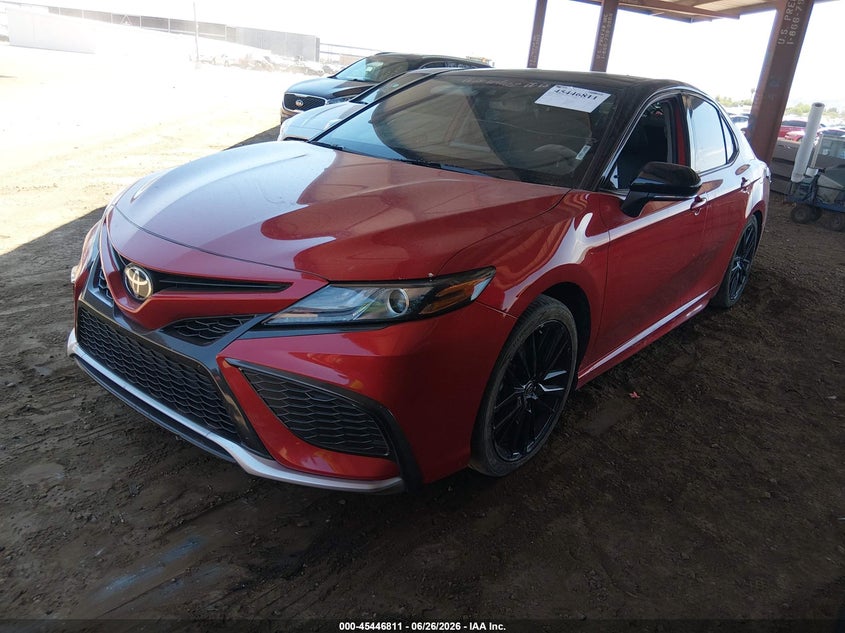 2021 Toyota Camry VIN 4T1K61AK0MU444745 IAAI salvage auction — FRONT END, Salvage Title, sold $8,300 on 2026-07-28 (photo 2)