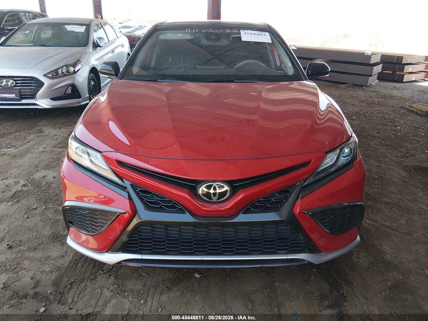 2021 Toyota Camry VIN 4T1K61AK0MU444745 IAAI salvage auction — FRONT END, Salvage Title, sold $8,300 on 2026-07-28 (photo 6)