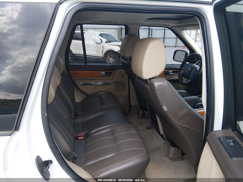 2011 Land rover Range rover sport VIN SALSK2D43BA266162 IAAI salvage auction — NORMAL WEAR, Clear (Alabama), sold $350 on 2026-07-23 (photo 8)