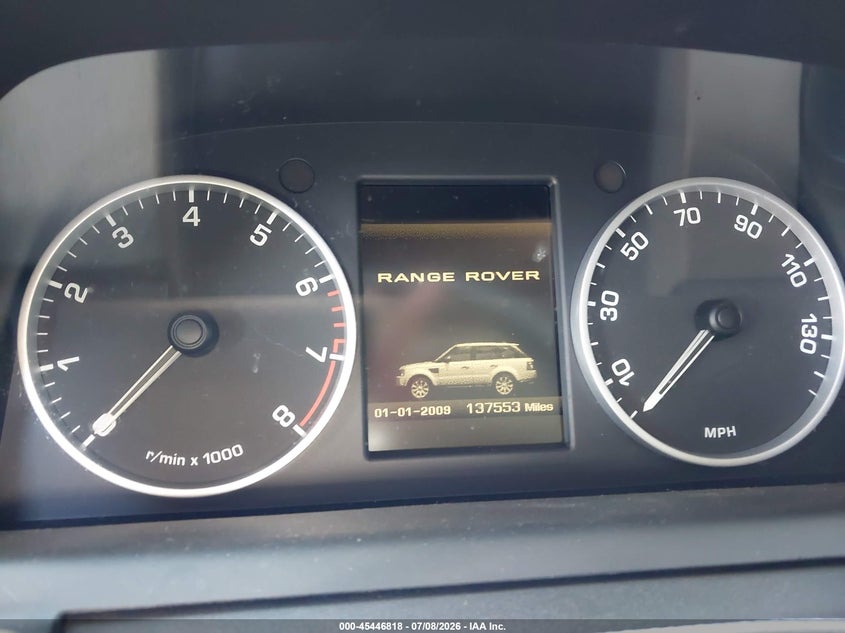 2011 Land rover Range rover sport VIN SALSK2D43BA266162 IAAI salvage auction — NORMAL WEAR, Clear (Alabama), sold $350 on 2026-07-16 (photo 7)