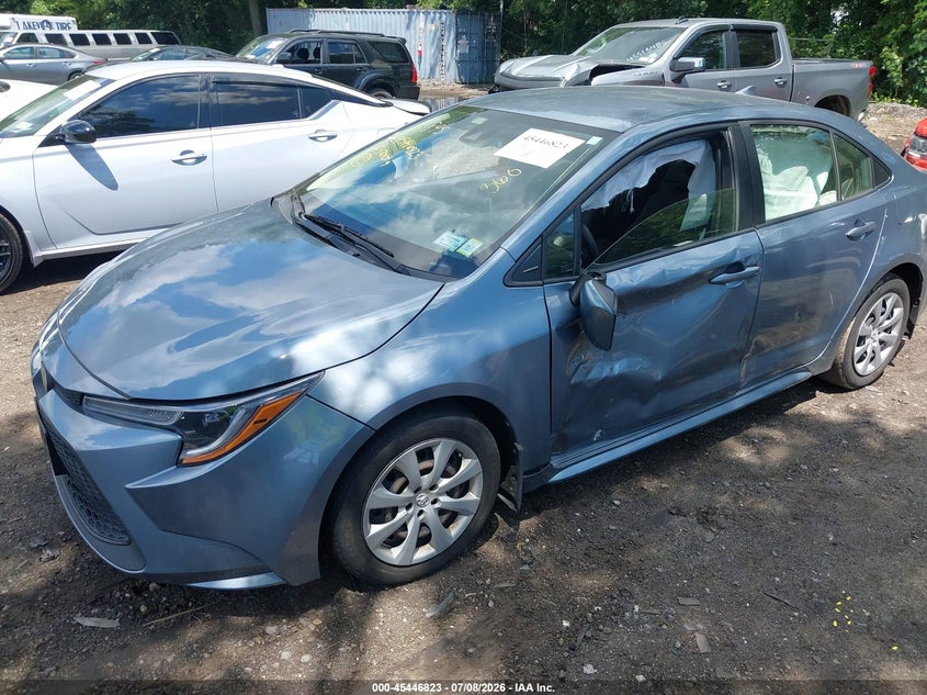 2021 Toyota Corolla VIN JTDEPMAE1MJ167647 IAAI salvage auction — FRONT END, Salvage Title, sold $3,050 on 2026-07-21 (photo 6)
