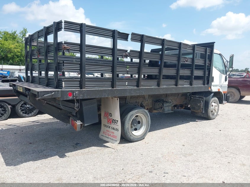 2004 Mitsubishi fuso truck Fh VIN JL6CPE1S54K001295 IAAI salvage auction — REAR END, Original (Texas), sold $5,050 on 2026-07-08 (photo 4)