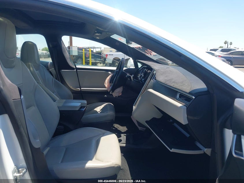 2015 Tesla Model s VIN 5YJSA1V20FF099936 IAAI salvage auction — FRONT END, Salvage (California), sold $2,950 on 2026-07-16 (photo 5)