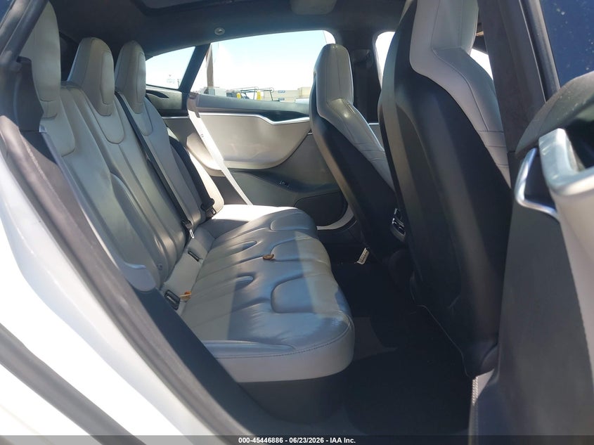 2015 Tesla Model s VIN 5YJSA1V20FF099936 IAAI salvage auction — FRONT END, Salvage (California), sold $2,950 on 2026-07-16 (photo 8)