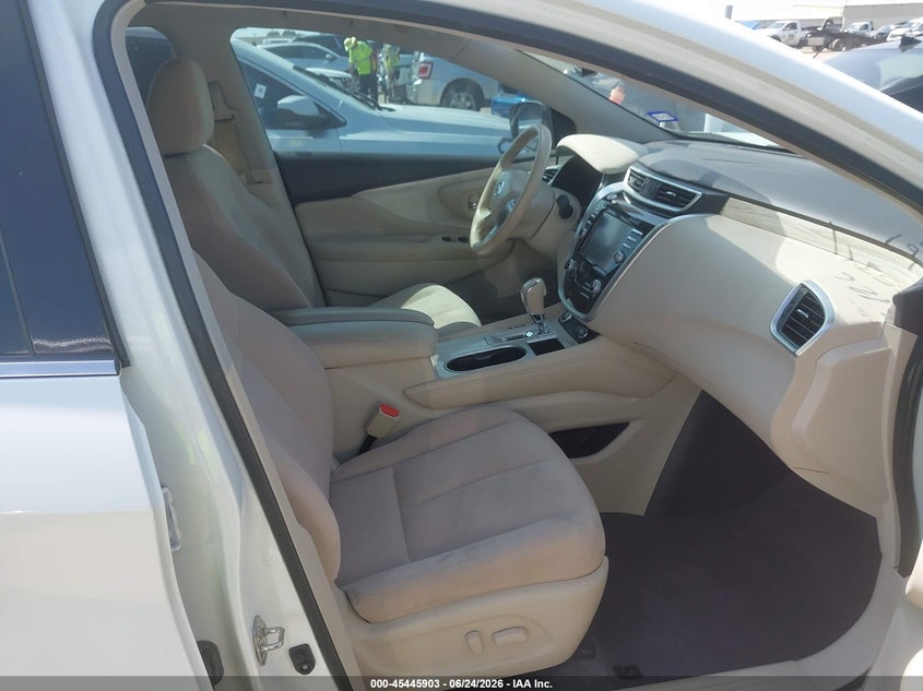 2018 Nissan Murano VIN 5N1AZ2MG9JN181161 IAAI salvage auction — FRONT END, Salvage (Texas), sold $2,450 on 2026-07-09 (photo 5)