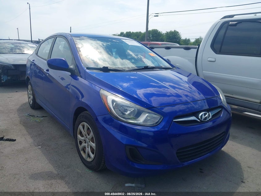 2012 Hyundai Accent VIN KMHCT4AE9CU201491 IAAI salvage auction — NORMAL WEAR, Original (Ohio), sold $700 on 2026-07-14 (photo 1)