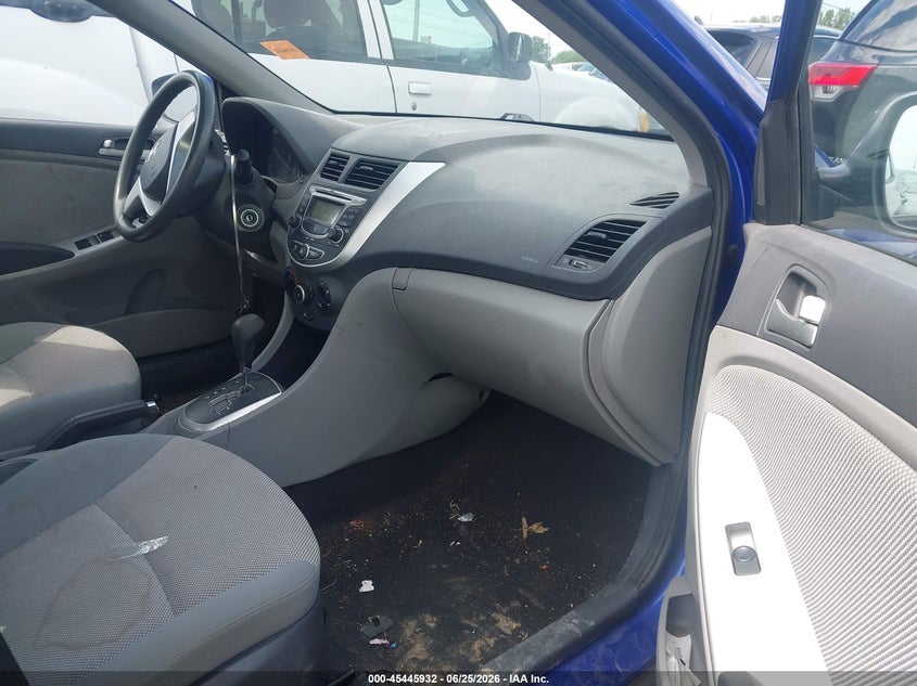 2012 Hyundai Accent VIN KMHCT4AE9CU201491 IAAI salvage auction — NORMAL WEAR, Original (Ohio), sold $700 on 2026-07-14 (photo 5)