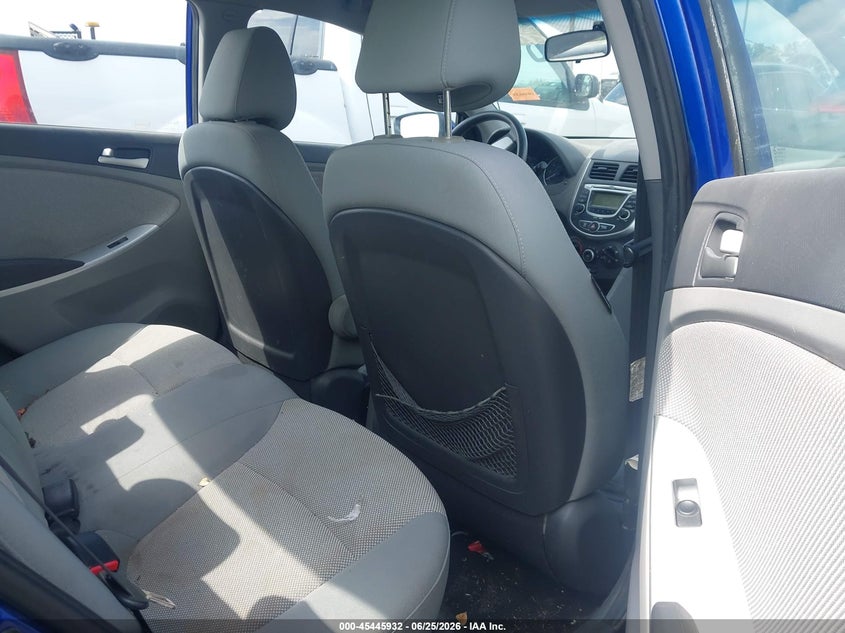 2012 Hyundai Accent VIN KMHCT4AE9CU201491 IAAI salvage auction — NORMAL WEAR, Original (Ohio), sold $700 on 2026-07-14 (photo 8)