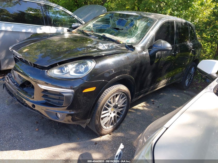2017 Porsche Cayenne VIN WP1AA2A27HKA83017 IAAI salvage auction — ALL OVER, Clear (New Jersey), sold $3,700 on 2026-07-13 (photo 2)