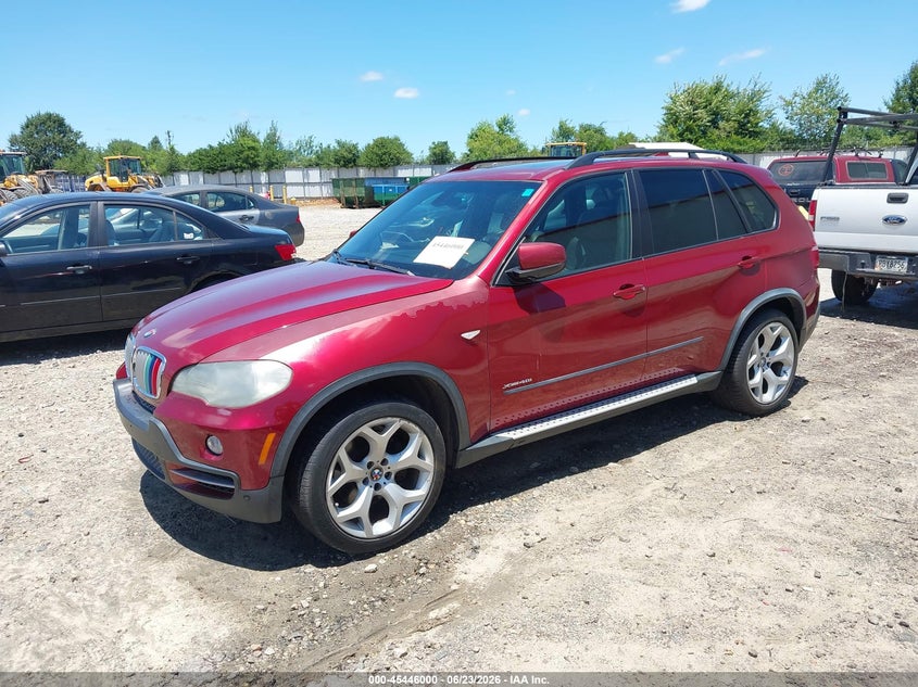 2009 BMW X5 VIN 5UXFE83519L170587 IAAI salvage auction — NORMAL WEAR, Repossession Paperwork (Georgia), sold $25 on 2026-07-30 (photo 2)